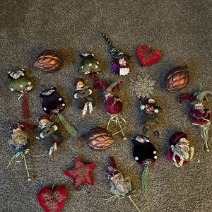 Christmas ornaments and decorations